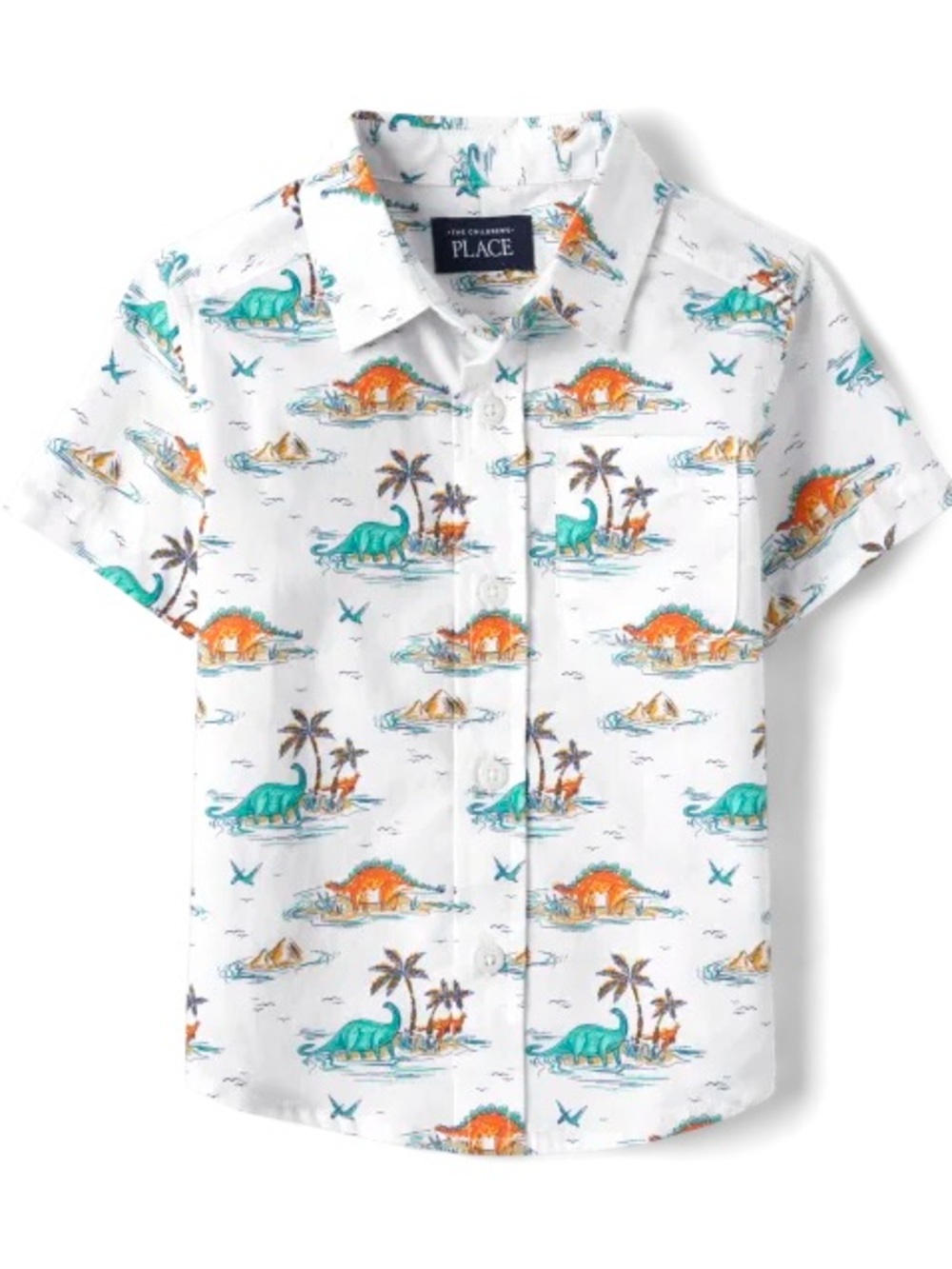 Dinosaur Button Up Shirt